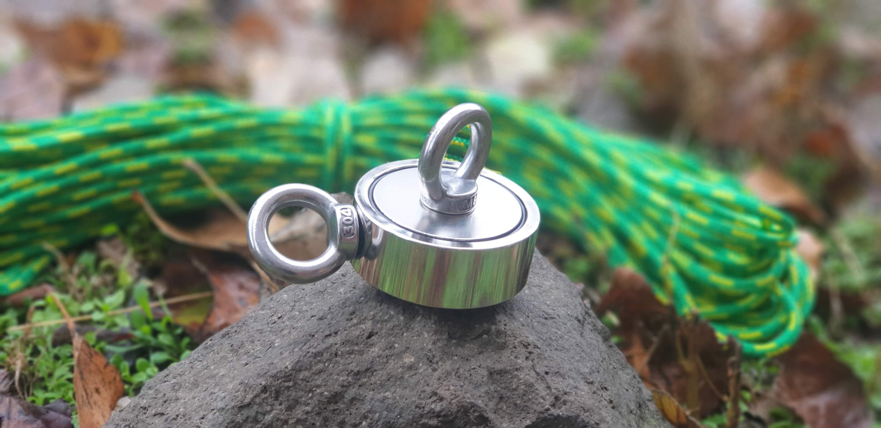 145kg (oldalanként) tartóerejű kétoldalas horgász mágnes!